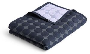 HAY - Mega Dot (Organic) Bedspread 195x245 Midnight Blue Hay