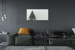 Stampa quadro su tela Regali dell'albero di Natale 100x50 cm