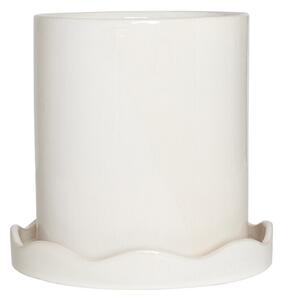 OYOY Living Design - Nami Vaso per Piante w/Piattino Small White OYOY Living Design