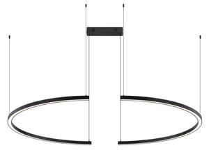 Immax NEO 07329L - Lampada a sospensione LED dimmerabile con cavo FINO 72W/230V 120 cm nero Tuya+telecomando