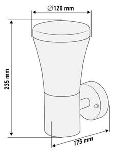 Applique da esterno 1xE27/15W/230V IP44