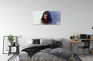 Quadro su tela Immagine di Gesù 100x50 cm