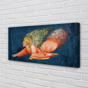 Foto quadro su tela Arte alata di angelo 100x50 cm