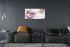 Quadro su tela Schede magnolia 100x50 cm