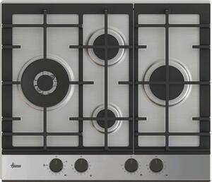 Hoover Piano Cottura a Gas 4 Fuochi 60 cm in Acciaio colore Inox H-HOB 500 - HHG6D5WC5X