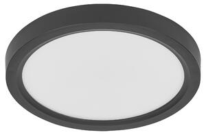 OSRAM Orbis Quickfix 320mm Plafoniera LED, 24W, 3000K bianco caldo, 2500lm, Click-DIM, nero, plastica/metallo
