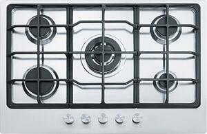 Franke Piano cottura a Gas 5 Fuochi 75 cm da incasso colore Acciaio Inox - FHNE 755 4G TC XS C