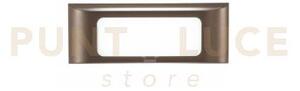 Applique biemissione led desert corten 12w 1500lm cct 3000 e 4000k 