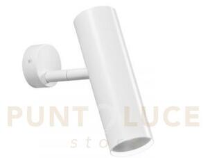 Applique spot orientabile led rocket bianco 7w 980lm 3000-4000k 5x16cm