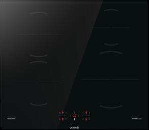 Gorenje Piano Cottura 4 Fuochi Induzione Larghezza 60 cm in Vetroceramica colore Nero - GI601FMC