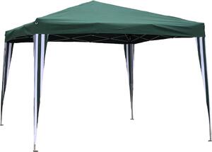 Rapid Gazebo da Giardino 3x3 mt Pieghevole in Acciaio colore Verde - Rapid