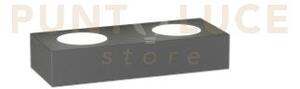 Beaside applique 3 luci biemissione grigio antracite 1190-a3-ga