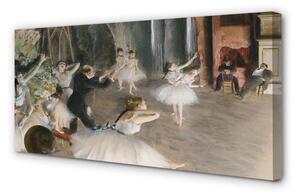 Quadro su tela Danza della reception di balletto 100x50 cm