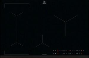 Electrolux Piano Cottura a Induzione 4 Fuochi Larghezza 80 cm Vetroceramica colore Nero - EIL83443
