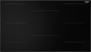 De Longhi Piano Cottura a Induzione 5 Fuochi Larghezza 90 cm comandi touch Full Bridge colore Nero - SLI 905