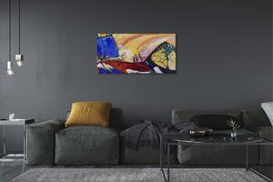 Quadro su tela Abstrazione artistica paesaggistica country 100x50 cm