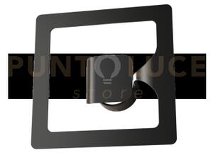 Gasoline applique-plafoniera 1 luce nero 1171-1-ne