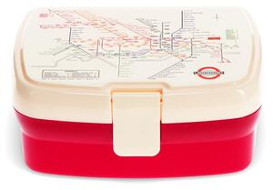 Porta merenda per bambini Heritage Tube Map - Rex London