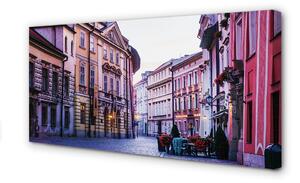 Quadro su tela Città Vecchia di Cracovia 100x50 cm