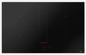 Elica Piano Cottura a Induzione con Cappa Integrata Aspirante/Filtrante 4 Fuochi Larghezza 83 cm colore Nero - PRF0202499 NikolaTesla Fit XL Raw BR