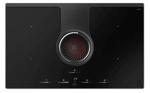 Elica Piano Cottura a Induzione con Cappa Integrata Aspirante/Filtrante 4 Fuochi Larghezza 83 cm colore Nero - PRF0200577 NikolaTesla One HP Raw BR