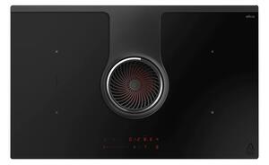 Elica Piano Cottura a Induzione con Cappa Integrata Aspirante/Filtrante 4 Fuochi Larghezza 83 cm colore Nero - PRF0203698 NikolaTesla One Raw BR/A/83