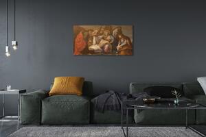 Foto quadro su tela Gesù crocifisso 100x50 cm