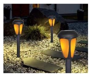 Set di 2 lampade solari a LED per esterni (altezza 38 cm) - Garden Pleasure