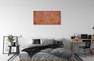 Stampa quadro su tela Muro di mattoni 100x50 cm