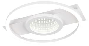 Plafoniera LED, metallo, bianco, bianco neutro, rotonda, L 35 cm