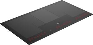 Beko Piano Cottura Induzione 13 Fuochi Larghezza 90 cm in Vetro con 3 Sezioni IndyFlex+ e 2 Extension colore Nero - HII98810NT