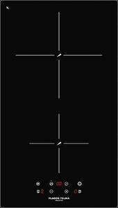 Plados Piano Cottura Induzione 2 Fuochi Larghezza 29 cm in Vetroceramica colore Nero - PBIL320C