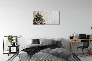 Quadro su tela Decorazioni per regali degli alberi di Natale 100x50 cm