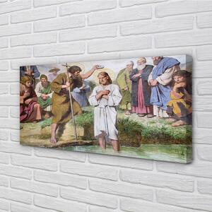 Quadro su tela Immagine di Gesù 100x50 cm