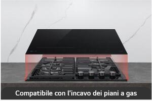 Lg Piano Cottura Induzione 4 Fuochi Larghezza 59 cm in Vetroceramica colore Nero - CCI7Z2438BA