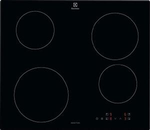 Electrolux Piano Cottura Induzione 4 Fuochi Larghezza 59 cm in Vetro colore Nero - LIB60424CK Serie 300