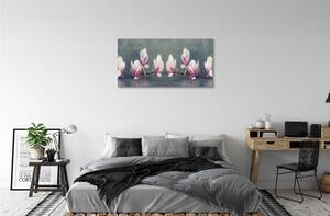 Foto quadro su tela Ramo magnolia 100x50 cm
