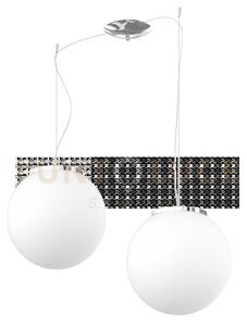 Mars sospensione d.30 cm. 2 luci 1195-s2-30