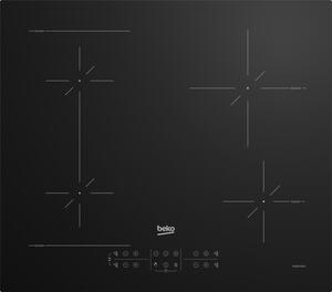 Beko Piano Cottura Induzione 4 Fuochi Larghezza 60 cm colore Nero - HII64200SFMT