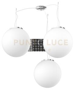 Mars sospensione d.35 cm. 3 luci 1195-s3-35