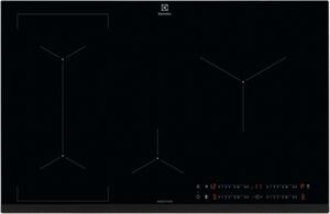 Electrolux Piano Cottura Induzione 4 Fuochi Larghezza 78 cm in Vetro colore Nero - LIL83441 Serie 600