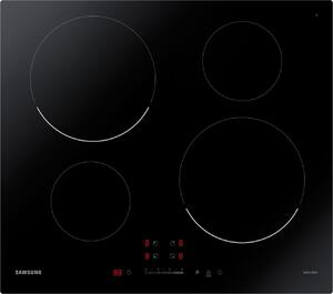Samsung Piano Cottura Induzione 4 Fuochi Larghezza 60 cm Vetroceramica colore Nero - NZ64T3707AK/ET