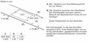 Bosch Piano Cottura Induzione 4 Fuochi Larghezza 80 cm in Vetroceramica colore Nero - PVS831HC1E Serie 6