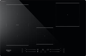 Hotpoint Ariston Piano Cottura Induzione 4 Fuochi Potenza 7200 Watt 77 cm in Vetroceramica colore Nero - HS 1377C