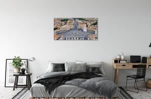 Foto quadro su tela Roma Vaticano Place Panorama 100x50 cm