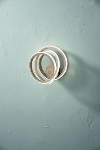 Applique golden oro led 3000k 1250lm 23w dimmerabile 23x25cm