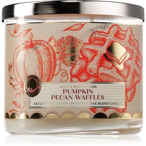 Bath & Body Works Pumpkin Pecan Waffles candela profumata 411 g