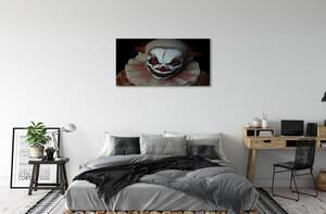 Foto quadro su tela Clown terribile 100x50 cm