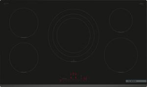 Bosch Piano Cottura Induzione 5 Fuochi Larghezza 90 cm in Vetroceramica colore Nero - PIV931HC1E Serie 6