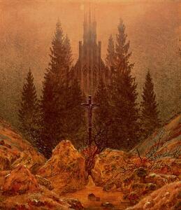 Riproduzione The Cross in the Mountains 1812, Friedrich, Caspar David